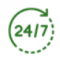 hỗ trợ 24/7